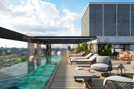 En venta monoambiente en Pazo en Villa Morra !!