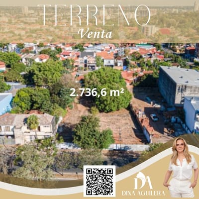 VENDO AMPLIO TERRENO SOBRE AVENIDA AVIADORES DEL CHACO - Barrio San Jorge Asuncion