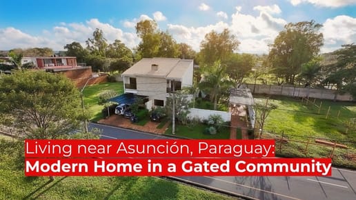 Vivienda moderna cerca de Asunción, ubicada en la urbanización cerrada Arapotí, Mariano Roque Alonso.
