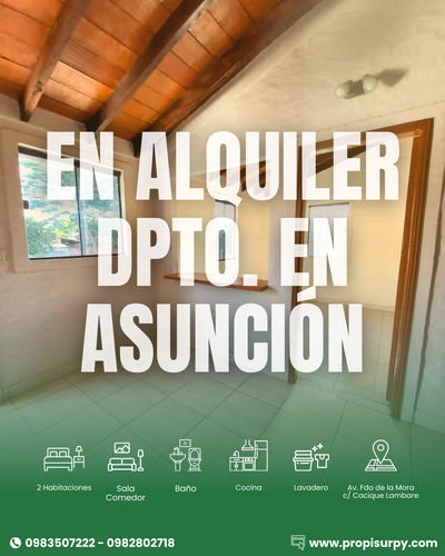 DEPARTAMENTO EN ALQUILER - ASUNCIÓN/LAMBARÉ