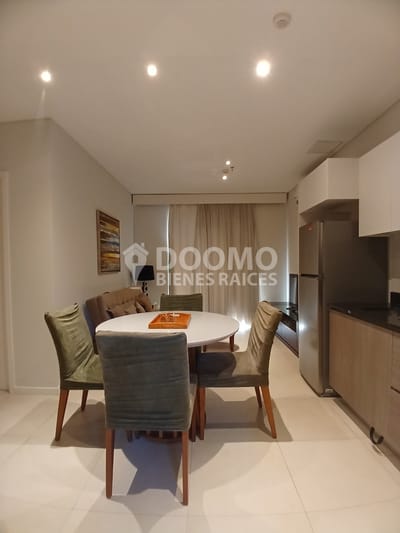 En alquiler departamento amoblado de un dormitorio, en Barrio Herrera