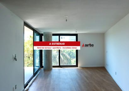Venta de apartamento loft con 15m2 de terraza y parrillero en Pocitos!