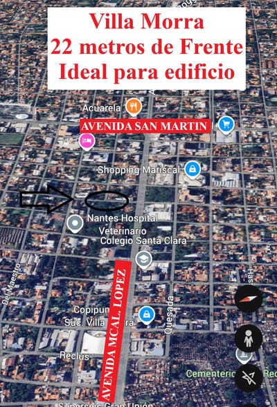VILLA MORRA A 1 CUADRA DE LA AVENIDA - IDEAL PARA EDIFICIO V10-26-6