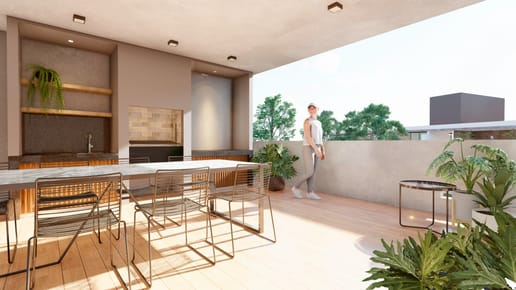 En venta departamento a estrenar de 2 dormitorios