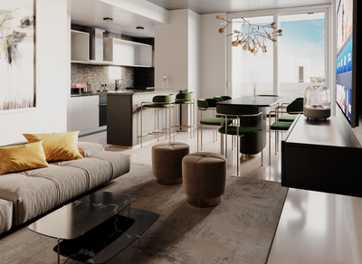 En venta departamento a estrenar de 3 dormitorios-Zona Villa Morra