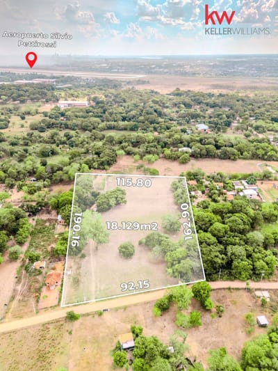 En Venta de 1.8 Hectareas en zona Aeropuerto - Luque
