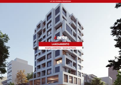 Venta de amplio apartamento de 1 dormitorio con terraza al frente en Cordón Sur