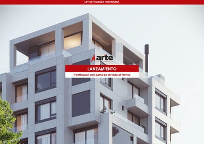 Venta de apartamento penthouse de 2 dormitorios con 82m2 en Cordón Sur
