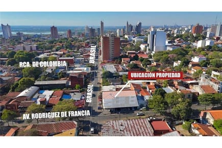 Vendo  Edificio sobre Rodríguez de Francia e/ Brasil