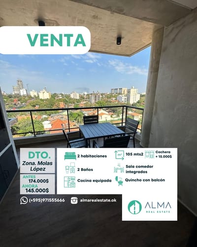 VENDE en TORRE AUGUSTA (Molas Lopez)
