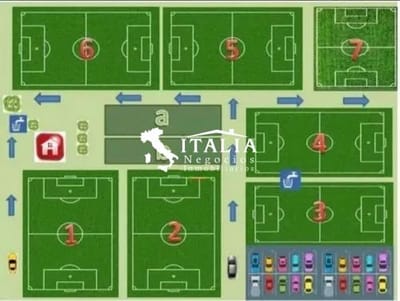 Complejo Deportivo 8 Hectáreas Con 7 Canchas Reglamentarias