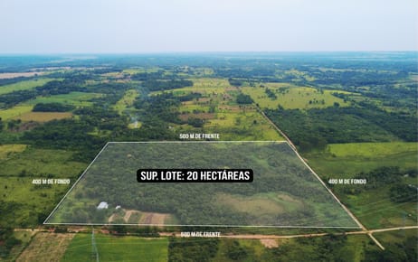 VENTA CAMPO GRANJA CAAGUAZÚ 20 HAS CON INFRAESTRUCTURA