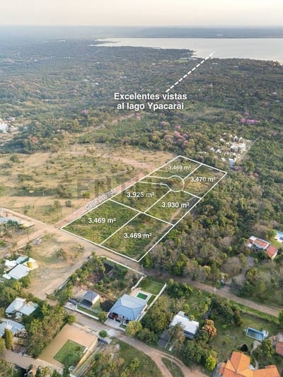 Exclusivo Terreno de 3.469 m² en San Bernardino - La Suiza, Esquina Jacarandá & Wenceslao López, Cordillera. ¡Oportunidad Única! US$ 416.280.