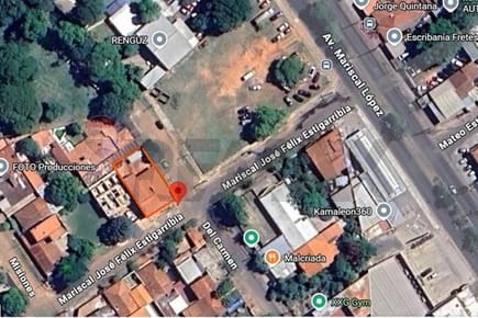 Edificio con gran potencial en VENTA. A pasos de V. Mcal. Lopez. 1,200,000,000 ₲