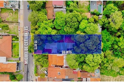 VENDO PROPIEDAD PARA INVERSIÓN SOBRE CERVANTES. BELLA VISTA. ASUNCION. 780,000,000 ₲ (C.L.)