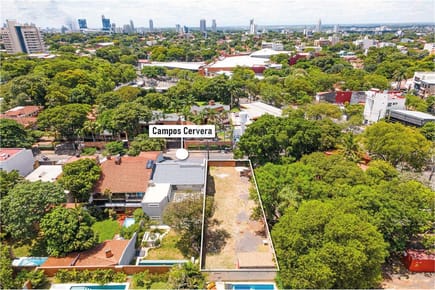 Hermoso terreno amurallado en zona residencial