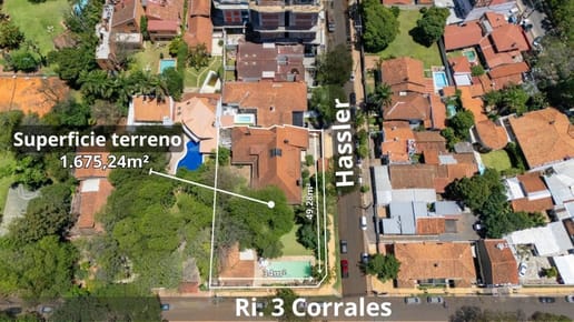 VENDO AMPLIA PROPIEDAD EN ESQUINA EN EL BARRIO MARISCAL ESTIGARRIBIA - ASUNCIÓN