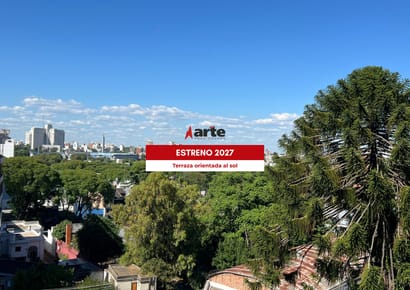 Venta De Apartamento De 1 Dormitorio Con Terraza Orientada Al Sol Pocitos