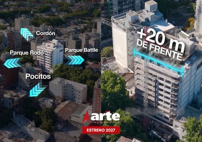 Venta De Apartamento De 2 Dormitorios En Pocitos Con 12.54 M2 De Terraza Orientada Al Sol