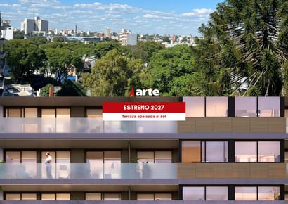 Venta De Apartamento De 2 Dormitorios En Pocitos Con Terraza De 13.50 M2  Al Sol