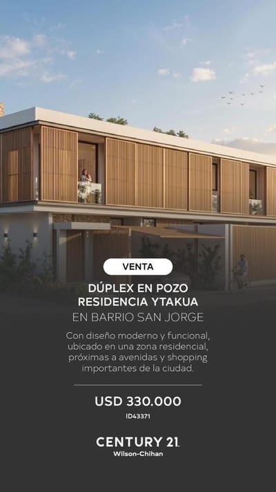 VENTA DUPLEX EN POZO
