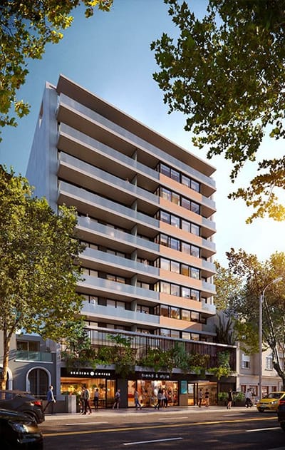 VENTA APARTAMENTO UN DORMITORIO POCITOS ESTRENA 2/27