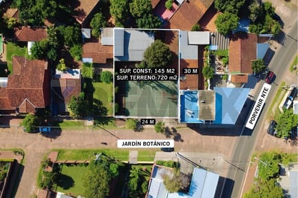 AMPLIO TERRENO COMERCIAL EN SAN LORENZO EN VENTA (720 M2)
