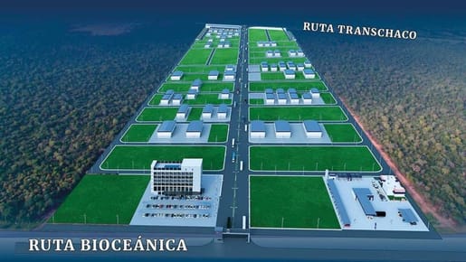 LOTES EN VENTA EN PARQUE INDUSTRIAL SOBRE RUTA BIOCEANICA