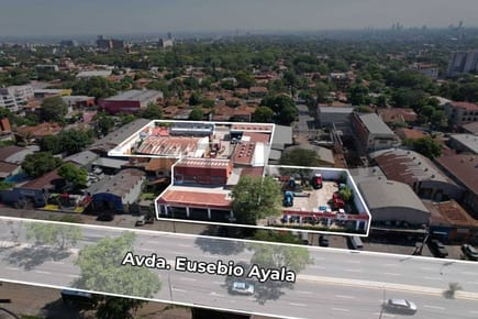 Terreno Estratégico en Venta sobre Av. Eusebio Ayala, San Roque, Asunción – 4.357 m² US$ 4.000.000. Ubicación privilegiada en una de las principales arterias comerciales y de alto tránsito de Asunción, ideal para desarrollo.