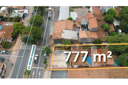 En venta terreno sobre Avda. Bruno Guggiari, Barrio Pinozá