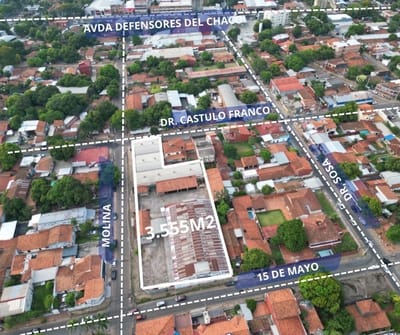 Alquilo parque industrial de 3.040m2 const