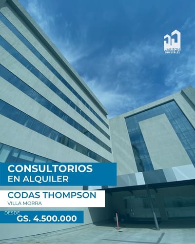 ALQUILER DE CONSULTORIOS EN INSTITUTO CODAS THOMPSON