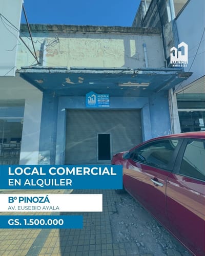 ALQUILER DE LOCALES COMERCIALES SOBRE LA AVDA. EUSEBIO AYALA