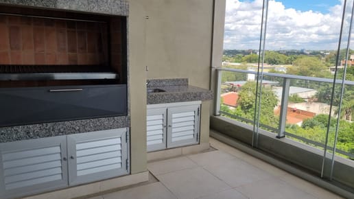 En venta dpto de 3 dorm + área de servicio + 2 cocheras, Barrio Herrera