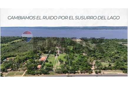 Vendo Terreno en B° Cerrado Rivera del Lago Areguá   J.A.