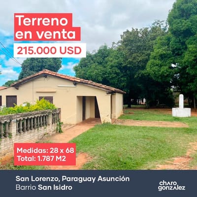 PROPIEDAD DISPONIBLE - TERRENO EN VENTA