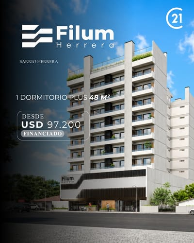 Departamento de 1 dormitorio plus en pozo, en venta en Filum Herrera, Asunción