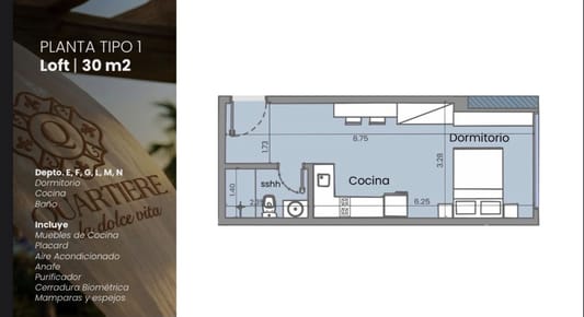 VENDO UNIDAD TIPO LOFT