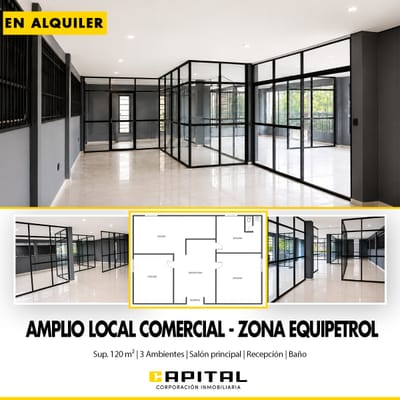 Local comercial en alquiler en Equipetrol