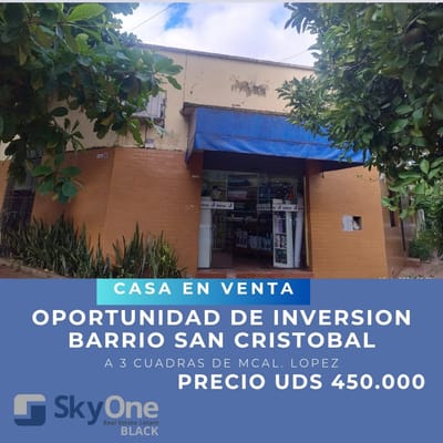 oportunidad de inversión en el corazón del Barrio San Cristóbal
