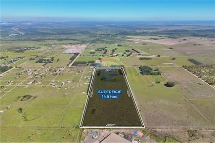 Excepcional propiedad de 14,8 hectáreas en Villa Hayes, ideal para inversión o desarrollo.