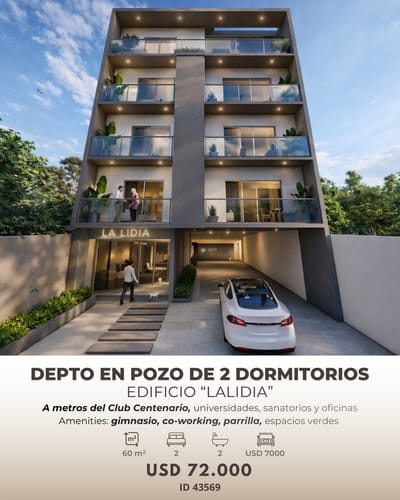 Lalidia departamentos de 1 y 2 dormitorios
