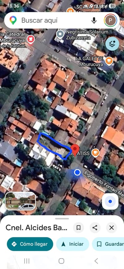 OFERTA - EN VENTA TERRENO  EN MBURUCUYA - 381 M2