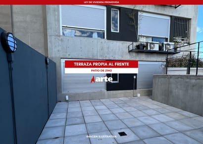 Venta De Apartamento De 1 Dormitorio Con Terraza Y 21m2 De Patio En Cordon