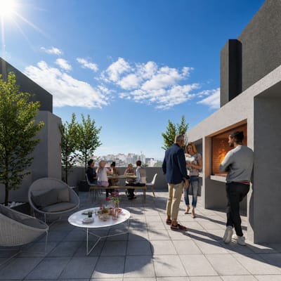 APARTAMENTO 2 DORMITORIOS + GARAJE EN CORDÓN SUR