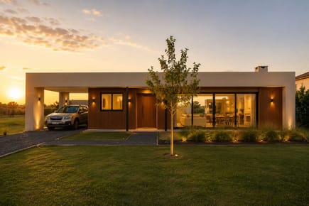 Divina y moderna residencia a estrenar en Mirador Tahona, 3 dormitorios en una planta, amplio terreno.