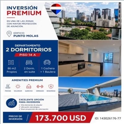 Vendo departamento en asuncion