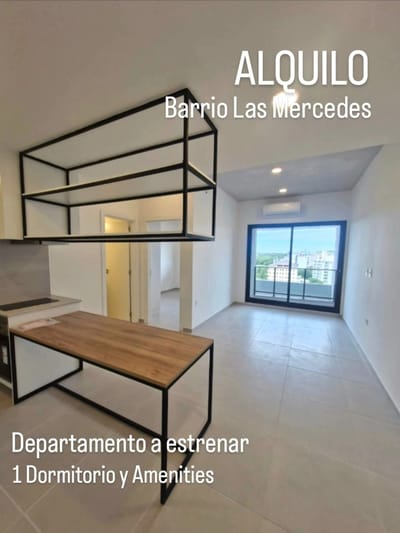 ALQUILO DEPARTAMENTO A ESTRENAR EN EL BARRIO LAS MERCEDES