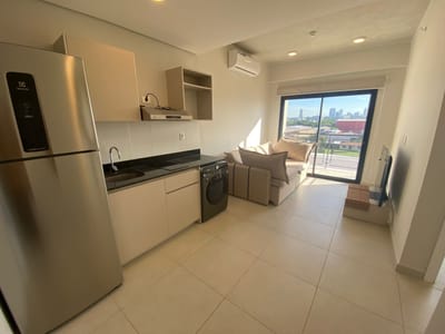 En alquiler departamento amoblado zona CIT - edificio Zuba 10