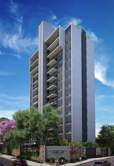 Departamento En Venta - Edificio Habitalis - San Vicente, Asunción, Paraguay